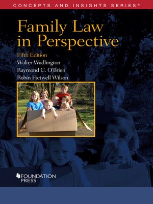 cover image of Family Law in Perspective